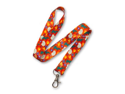 Lanyard PokéPixels Tipo Fuego