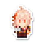 Pegatina Pegatina Kazuha Genshin Impact pixel art