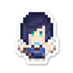 Pegatina Yelan Genshin Impact pixel art