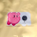 Pin Kirby  pixel art - Flotando
