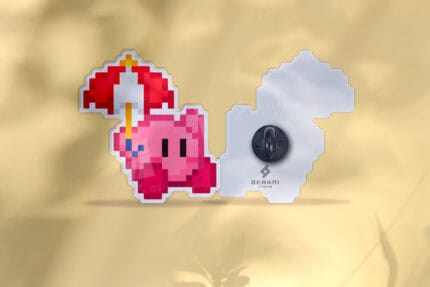 Pin Kirby pixel art - Paraguas