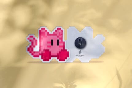 Pin Kirby pixel art - Gato