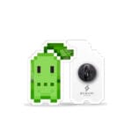 Pin Chikorita pixel art