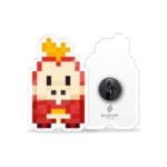 Pin Fuecoco pixel art