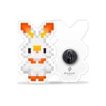 Pin Scorbunny pixel art