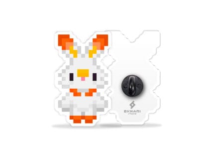 Pin Scorbunny pixel art