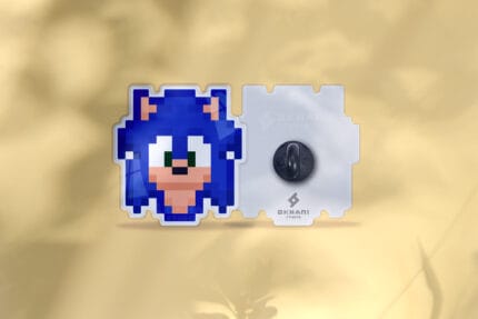 Pin Sonic  pixel art