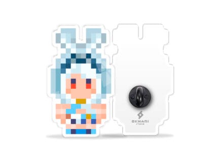 Pin Mualani Genshin Impact pixel art