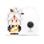 Pin Ninguang Genshin Impact pixel art