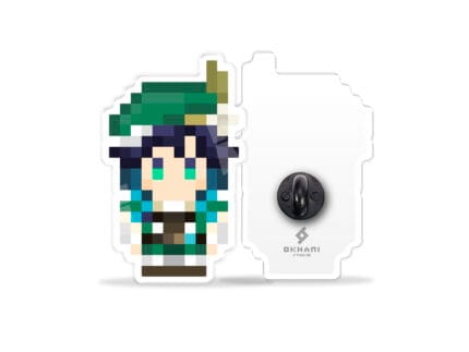 Pin Venti Genshin Impact pixel art