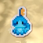 Pegatina Sobble pixel art