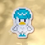 Pegatina Quaxly pixel art