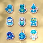 Pack de pegatinas iniciales PokéPixels #2