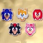 Pack de pegatinas Sonic