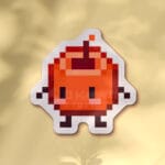 Pegatina Junimo naranja