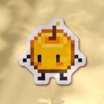 Pegatina Junimo amarillo