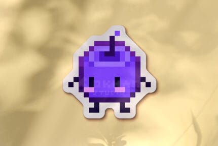 Pegatina Junimo morado