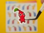 Hoja de pegatinas Pikmin pixel art - Imagen 4