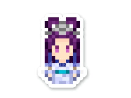 Pegatina Jinshi pixel art Hada de la Luna