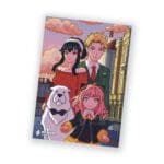 Print Spy x Family pixel art