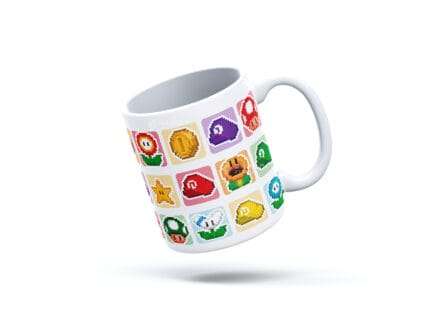 Taza de cerámica Mario