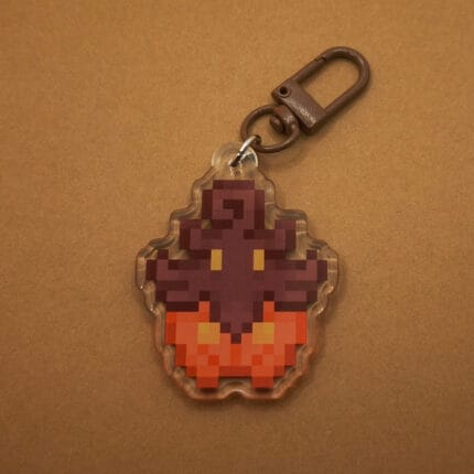 Llavero Pumpkaboo pixel art