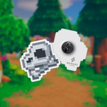 Pin huesos pixel art