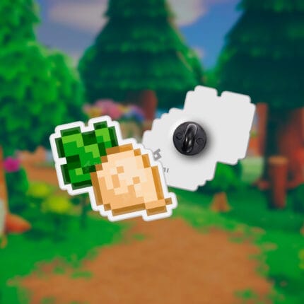 Pin nabo blanco pixel art