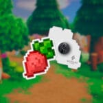 Pin nabo rojo pixel art