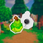 Pin manzana pixel art